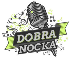 Logo zespołu muzycznego DobraNocka, pełni funkcję odnośnika do strony głównej